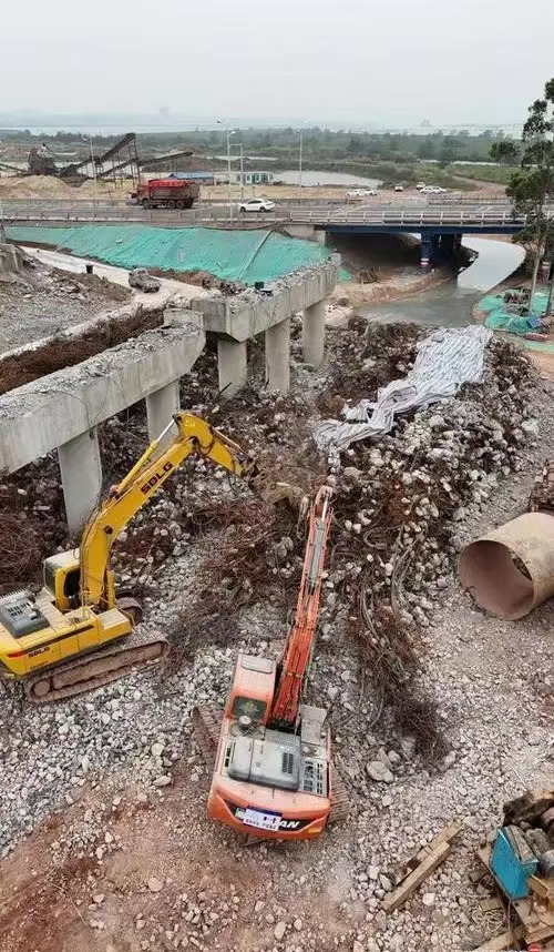 汕尾桥梁拆除